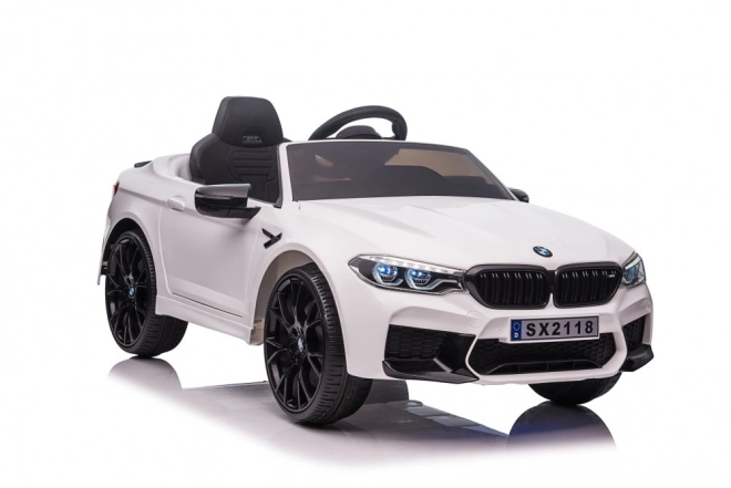 Elektrisches Kinderauto BMW M5 Weiß