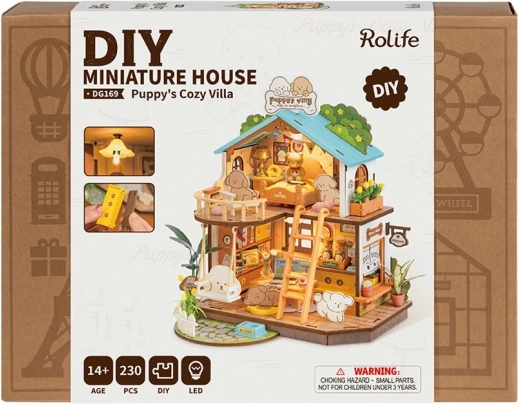 Miniatur-Welpenhaus