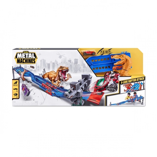 Zuru Metal Machines Raptor Angriff Rennbahn