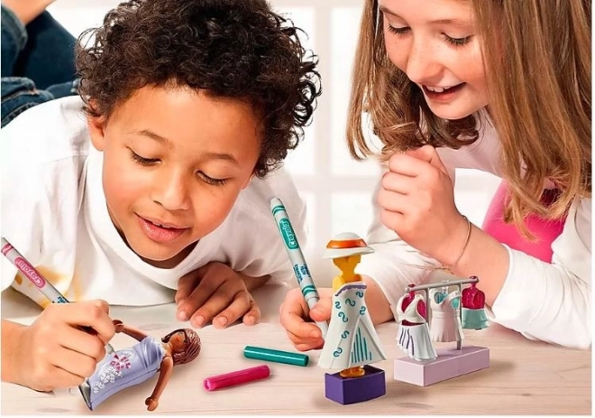 Mode-Designset mit PLAYMOBIL Color