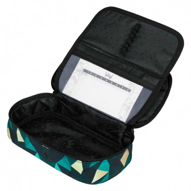 BAAGL 3-SET Skate Polygon: Rucksack, Federmäppchen, Beutel