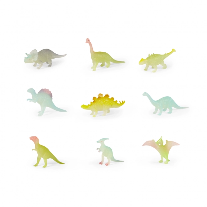 Leuchtende Dinosaurier Figuren Set