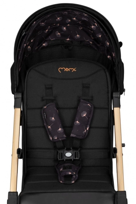 Sportlicher Kinderwagen MoMi Estelle Dakar Schwarz Ginko