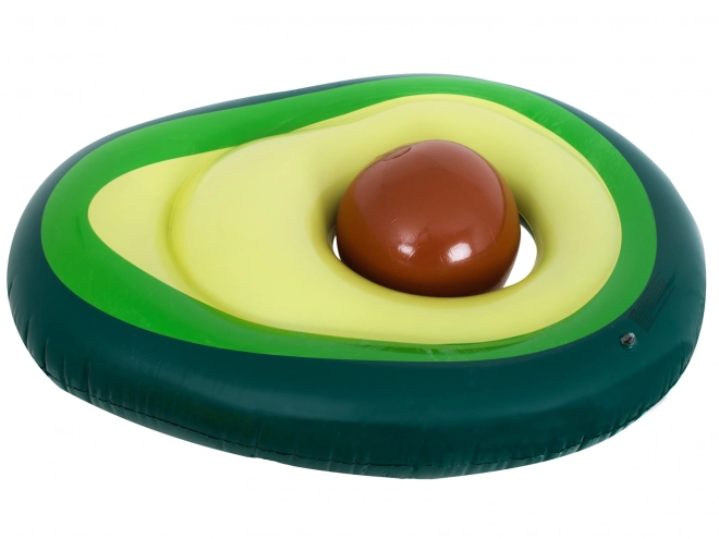 Aufblasbare Avocado-Matratze mit Ball