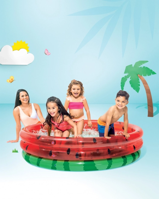 Aufblasbares Kinderplanschbecken Melone INTEX