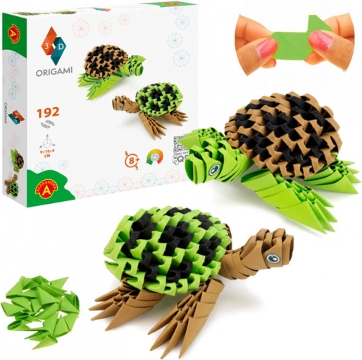 Kreativset Origami 3D Schildkröten