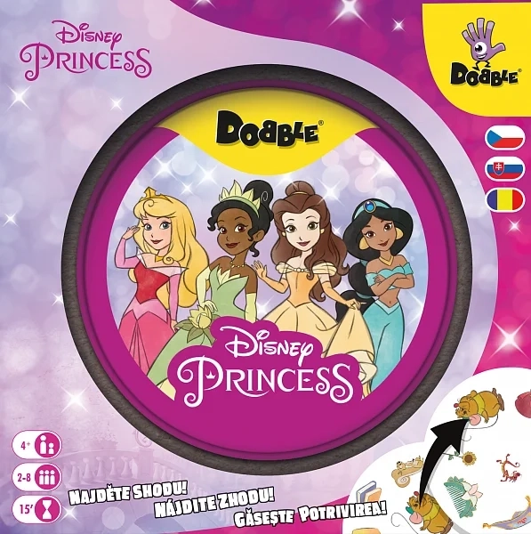 Dobble Disney Prinzessinnen Kartenspiel