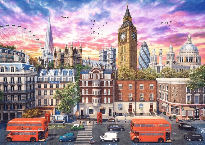 Trefl Puzzle Spaziergang durch London 4000 Teile