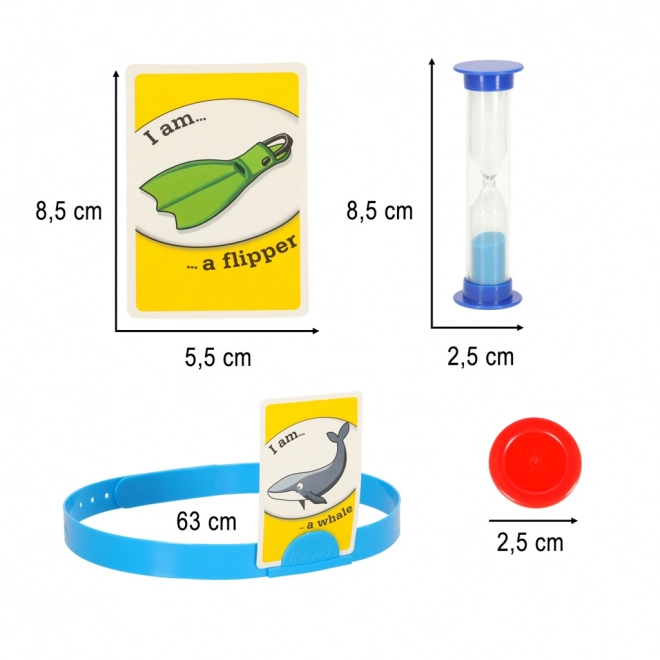 Wer bin ich? Gesellschaftsspiel für Kinder