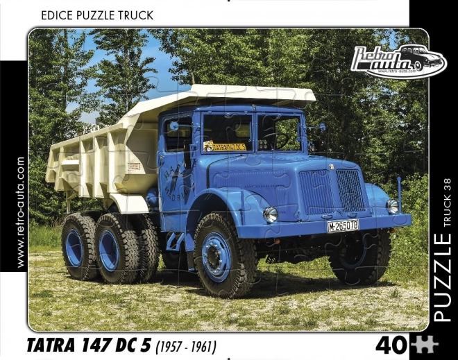 Retro Autopuzzle Tatra TRUCK