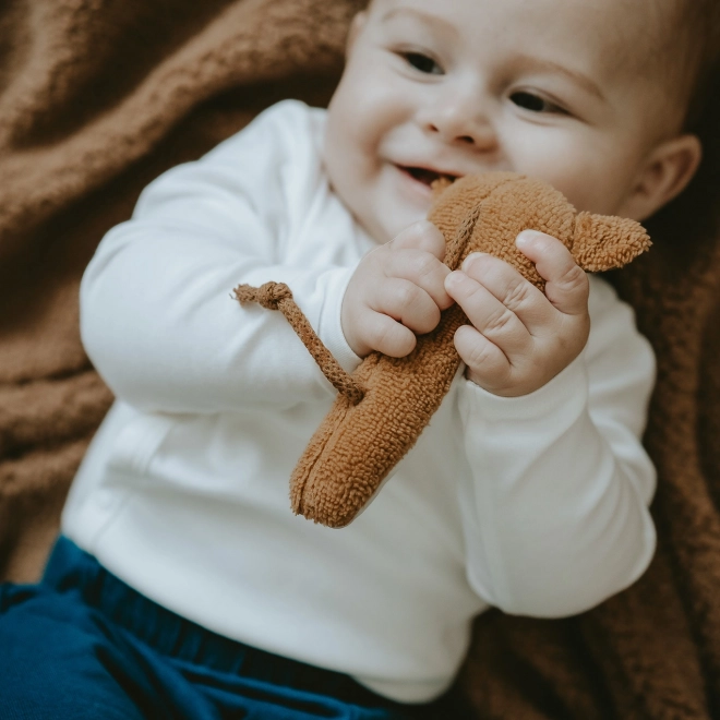 Ababu Kinderwagen-Spielzeug Rassel Kälbchen