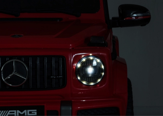 Kinderauto mit Akku Mercedes G63 rot