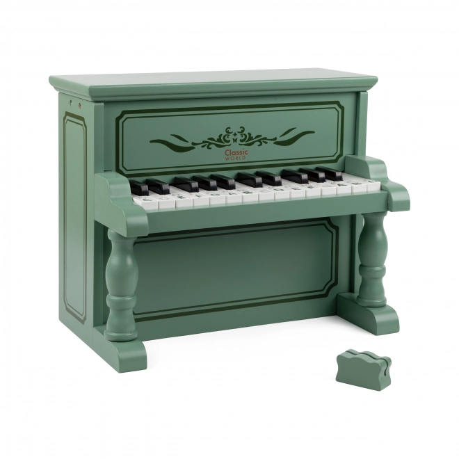 Holzklavier Classic World mit Lehrbuch