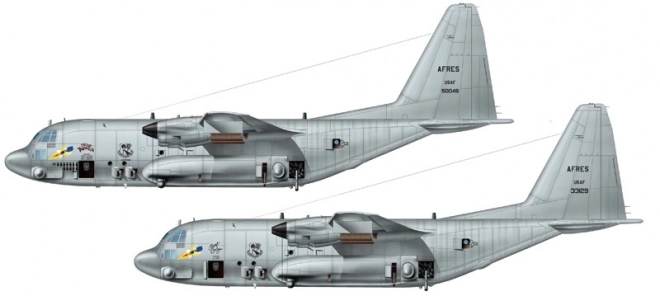 Lockheed Martin AC-130H Spectre Modellbausatz