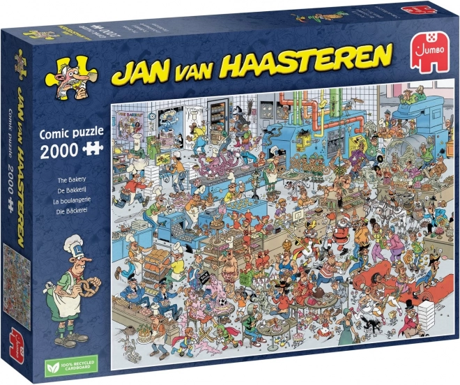 Puzzle Bäckerei Jan van Haasteren 2000 Teile
