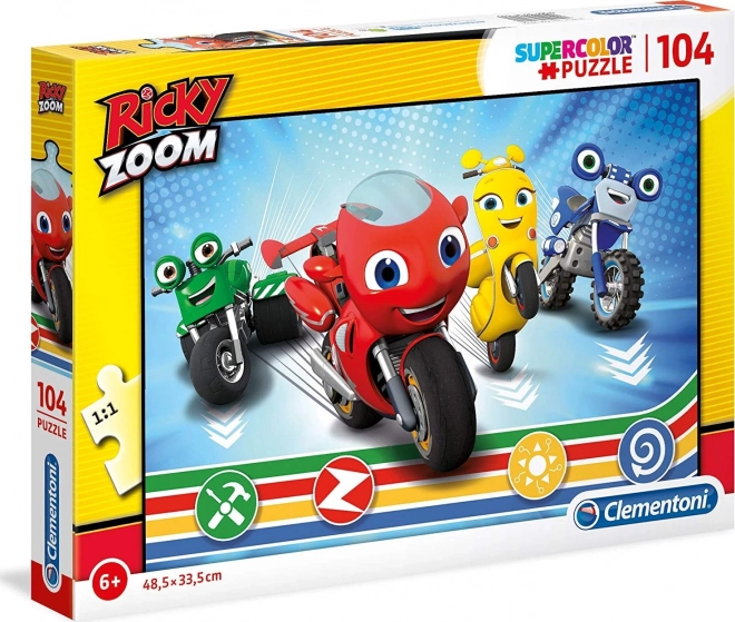 Puzzle RICKY ZOOM SuperColor Kollektion 104 Teile