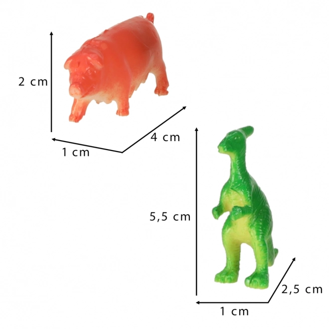 Figuren Tiere Set - 48 Stück