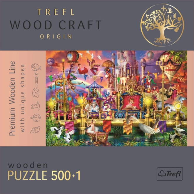 Magische Welt Holzpuzzle von TREFL