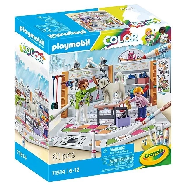 Playmobil Farbenspiel Hundesalon