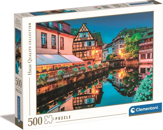 Puzzle 500 Teile Straßburg Altstadt