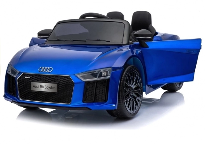 Audi R8 Spyder Kinder Elektroauto Blau