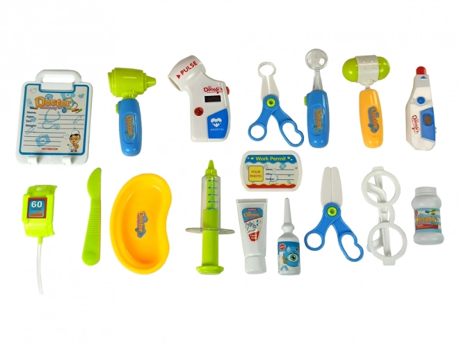 Arztkoffer Spielset mit EKG-Wagen