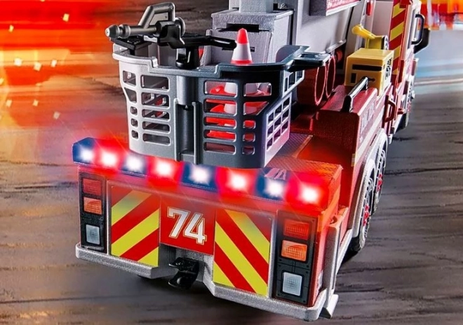 City Action Feuerwehrwagen US Tower Ladder Set