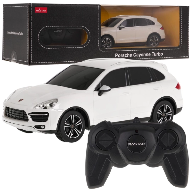 Ferngesteuertes Porsche Cayenne Turbo Modellauto – weiß