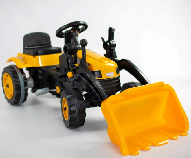 Trettraktor mit Bulldozer Woopie
