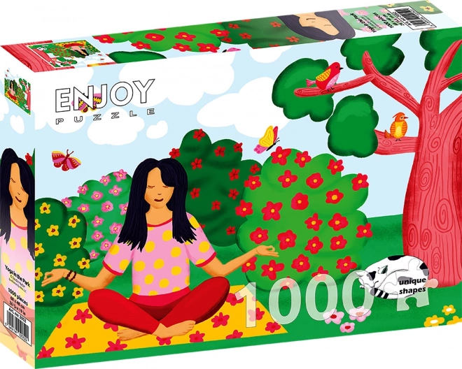 Enjoy Puzzle Yoga im Park 1000 Teile