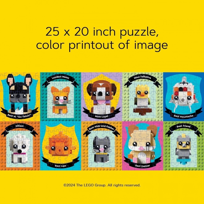 Puzzle LEGO Tierische Freunde 1000 Teile