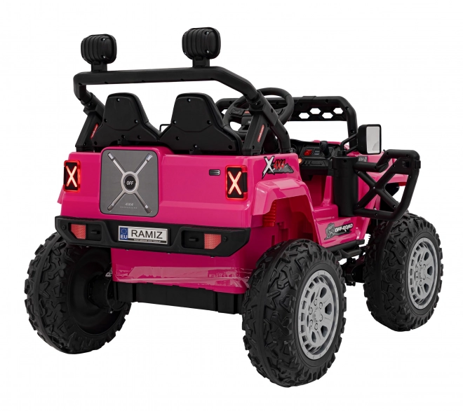 Offroad rosa elektrisches Kinderauto