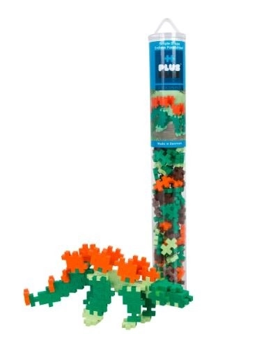 Baukasten Plus Plus Tube Stegosaurus 100 Teile