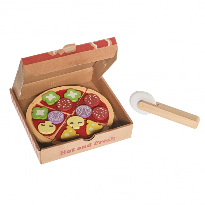 Holzpizza-Spielset für Kinder