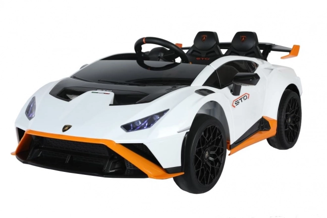 Elektroauto Lamborghini STO Drift Weiß