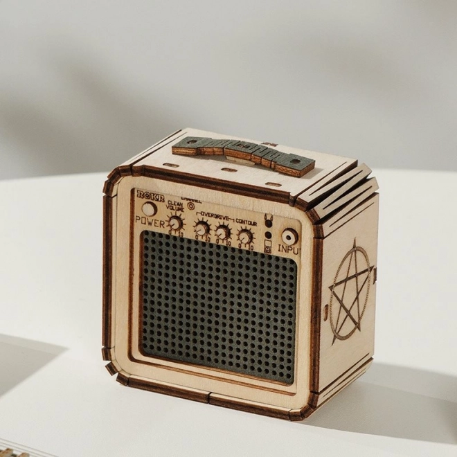 RoboTime 3D Holzpuzzle Elektrische Gitarre