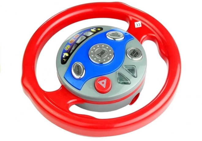 Kinder Fahr-Simulator Lenkrad mit Sound