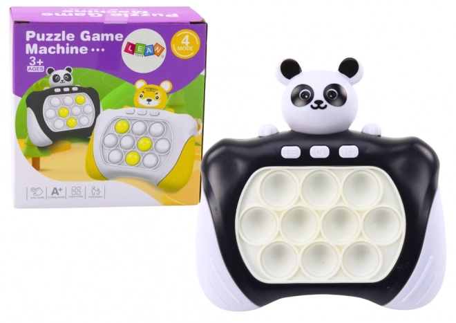 Elektronisches Geschicklichkeitsspiel Panda Pop-It Konsole