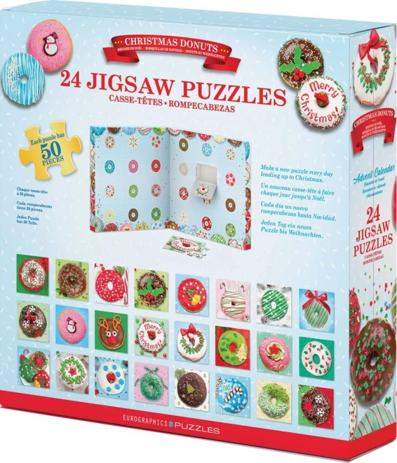 Eurographics Adventskalender Puzzle: Weihnachts-Donuts