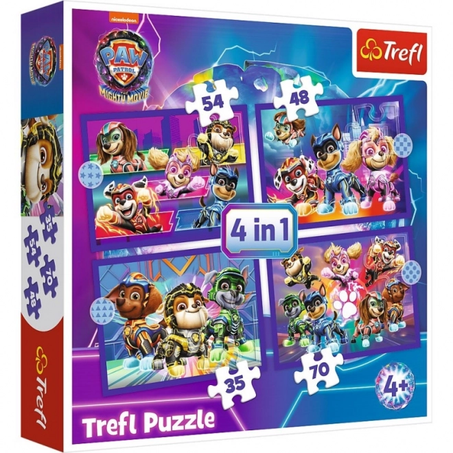 Puzzle 4-in-1 Helden der PAW Patrol