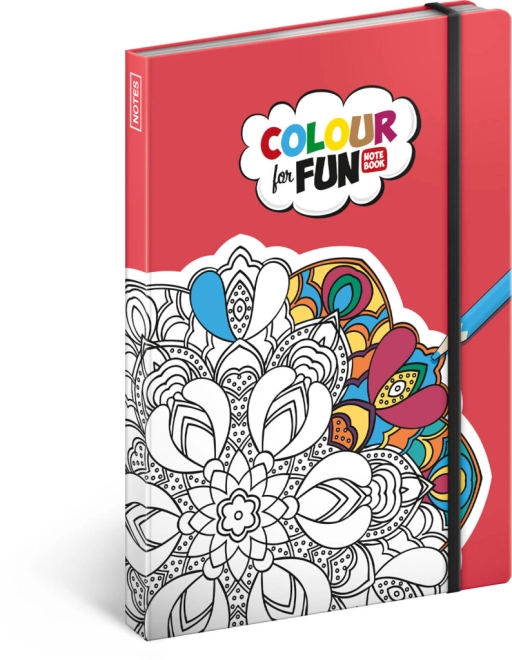 Kreatives Cover zum Ausmalen