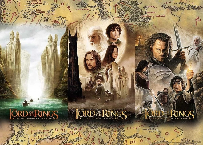 Puzzle Der Herr der Ringe 1000 Teile