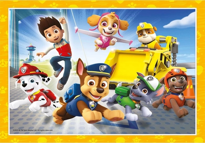 Clementoni Puzzle Paw Patrol 4-in-1