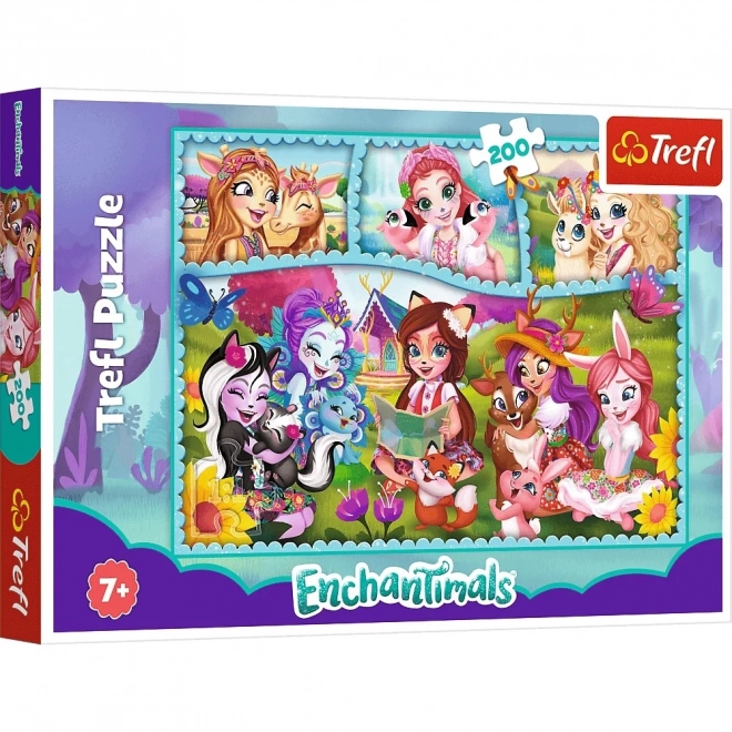 Zauberhafte Welt der Enchantimals Puzzle 200 Teile