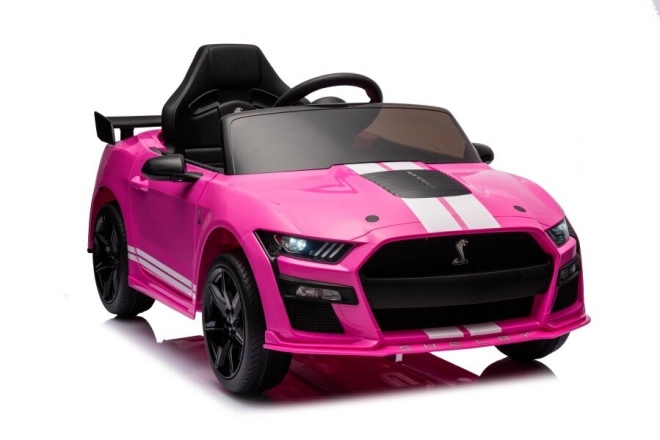 Elektrisches Kinderauto FORD Mustang GT500 Shelby Pink