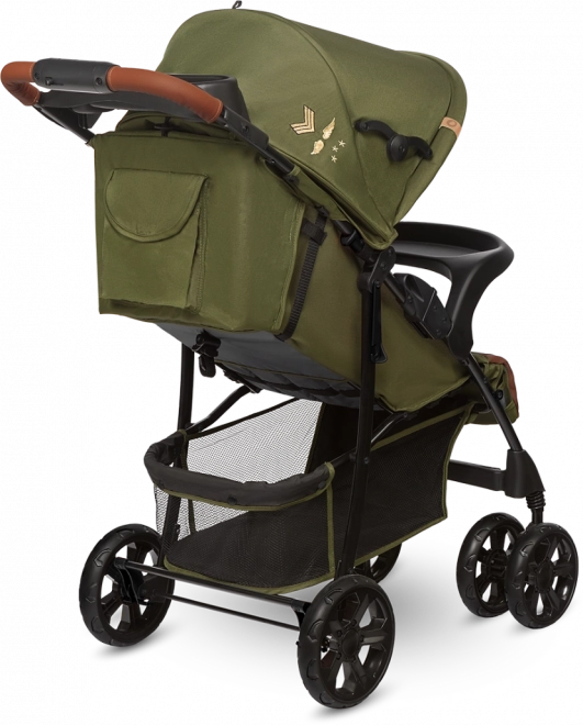 Lionelo Emma Plus Kinderwagen Grün – Waldgrün