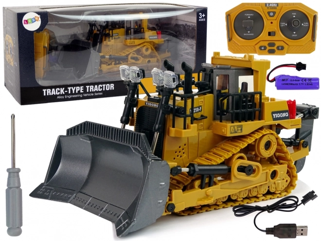 Ferngesteuerter Bulldozer mit Beweglicher Schaufel