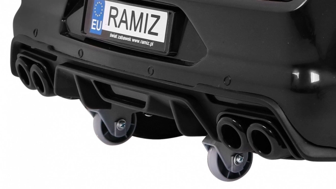 Elektrisches Kinderauto GT Sport Polizei Schwarz