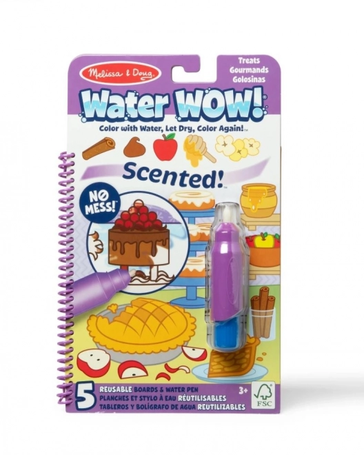 Duftendes Wasser-Malbuch - Leckereien