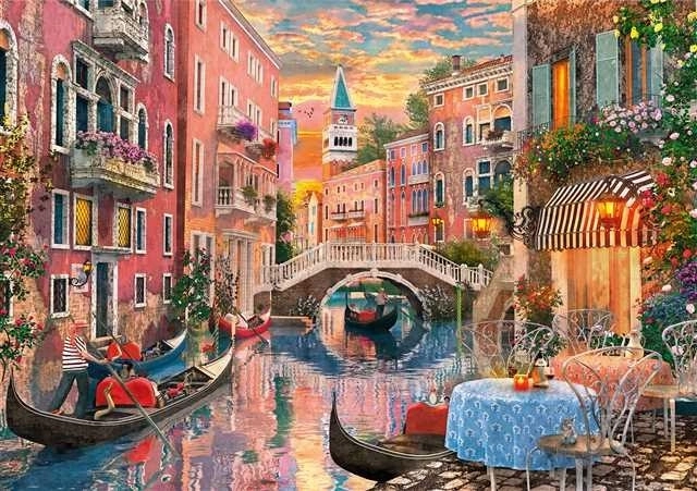 Clementoni Puzzle Sonnenuntergang in Venedig 6000 Teile